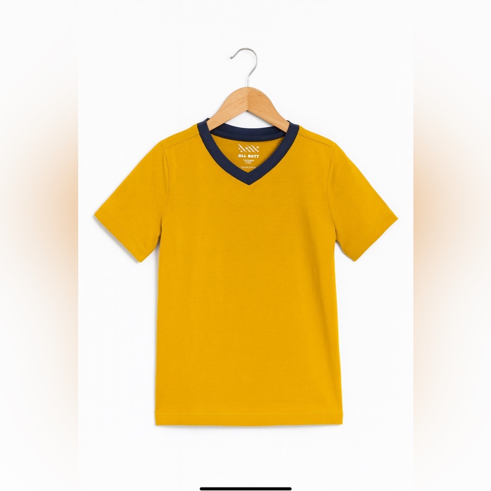 Old Navy Kids Golden V-Neck Tee